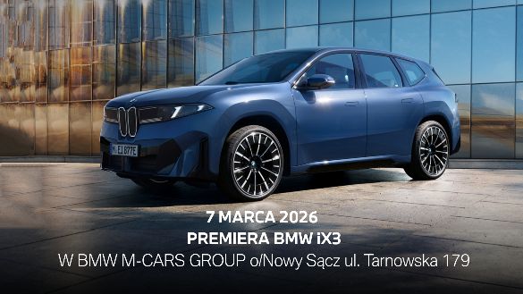 Premiera BMW iX3